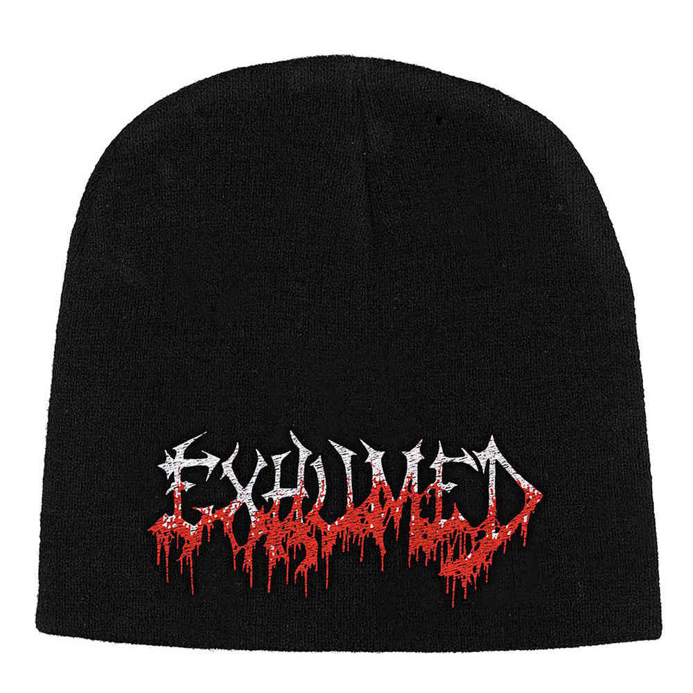 Exhumed - Logo Beanie Muts - Zwart